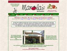 Tablet Screenshot of marolascoralsprings.com